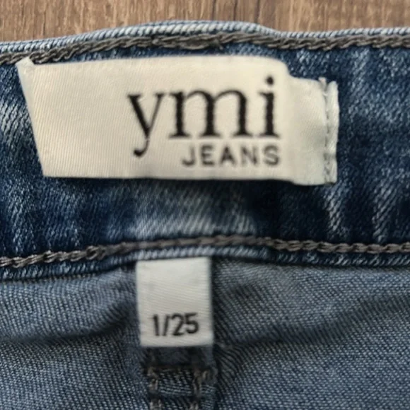 YMI - Distressed Denim Shorts - Picture 4 of 5